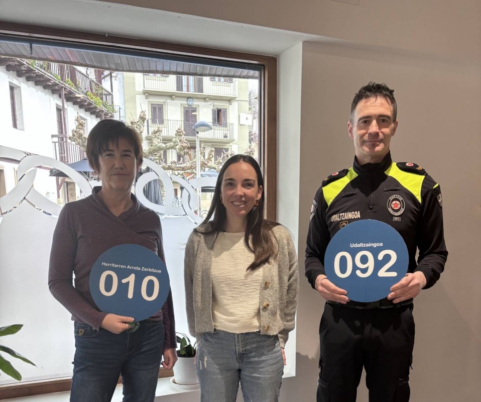 010 eta 092 telefono zenbakiak, herritarrei eskaintzen zaien arreta indartzeko